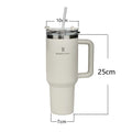 Romantic Crown- Garrafa Térmica de Aço Inoxidável 1,2L com Palha de Aço Inoxidável