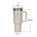Romantic Crown- Garrafa Térmica de Aço Inoxidável 1,2L com Palha de Aço Inoxidável