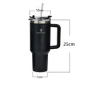 Romantic Crown- Garrafa Térmica de Aço Inoxidável 1,2L com Palha de Aço Inoxidável