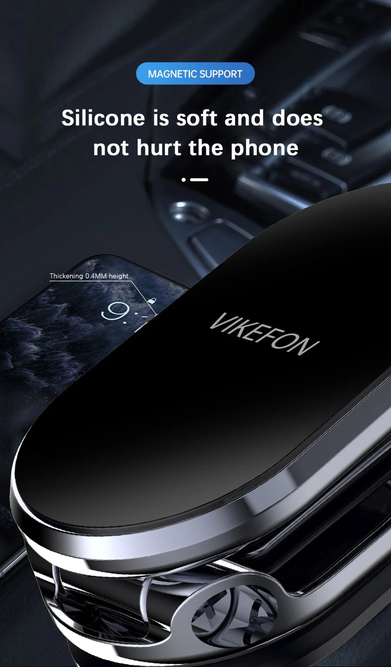 Suporte Magnético para Telefone de Carro – Estabilidade e Conveniência em Cada Viagem