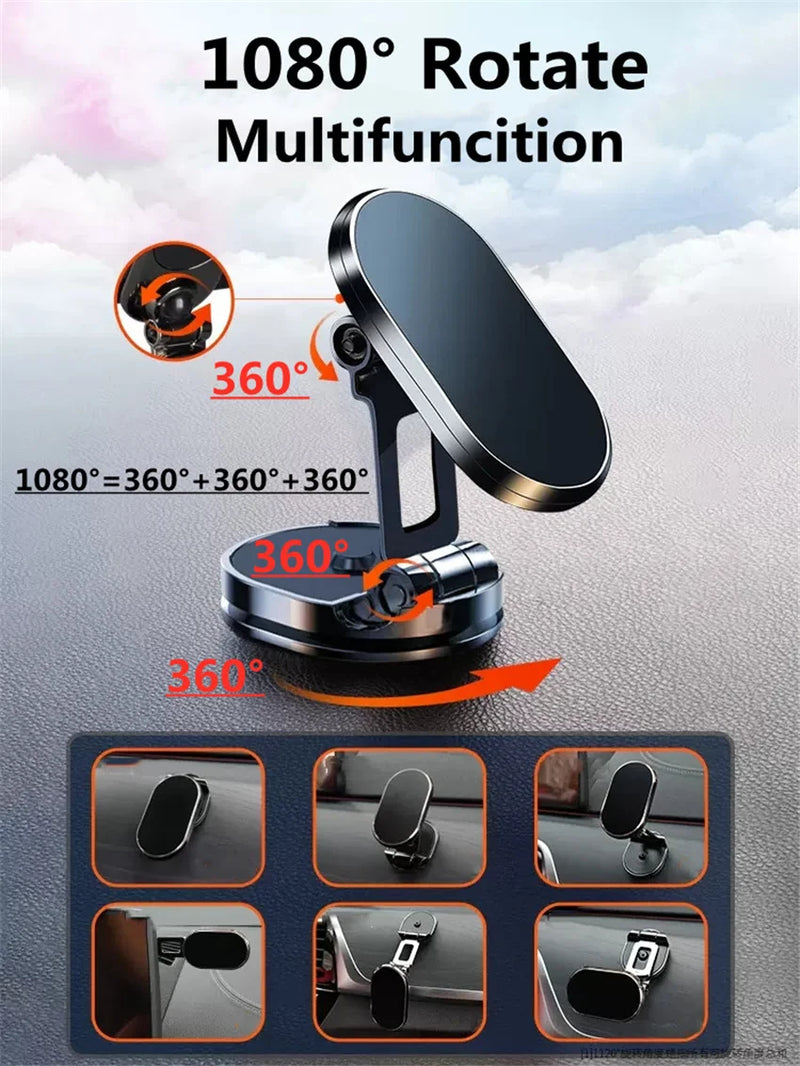Suporte Magnético para Telefone de Carro – Estabilidade e Conveniência em Cada Viagem